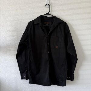 Ariat Classic Black Cotton Shirt